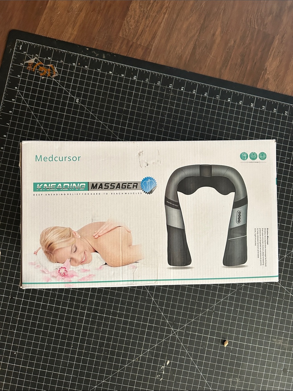 Black Kneading Neck & Shoulder Massager